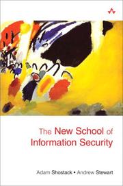 Cover of The new school of information security by Adam Shostack