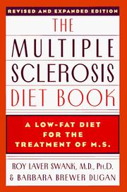 Cover of The multiple sclerosis diet book by Roy L. Swank