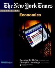 Front cover of The New York Times guide to economics by Bernard F. Sliger