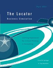 Cover of Locator Business Simulation Part One by Carol Springer