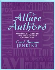 Front cover of The Allure of Authors by Carol Brennan Jenkins