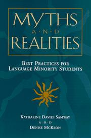 Cover of Myths and realities by Katharine Davies Samway