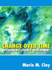 Cover of Change Over Time by Marie M. Clay