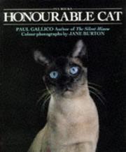 Cover of Honourable Cat by Paul Gallico