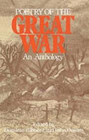 Cover of Poetry of the Great War by Dominic Hibberd