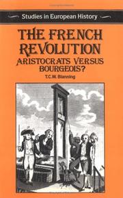 Cover of The French Revolution by T. C. W. Blanning