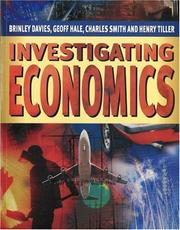 Front cover of Investigating economics by Brinley Davies