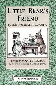 Front cover of Little Bear's Friend by Else Holmelund Minarik