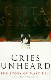 Cover of Cries unheard by Gitta Sereny
