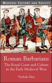 Cover of Roman Barbarians by Yitzhak Hen