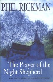 Front cover of The Prayer of the Night Shepherd by Phil Rickman