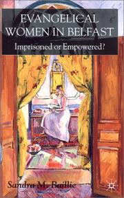 Front cover of Evangelical Women in Belfast by Sandra M. Baillie