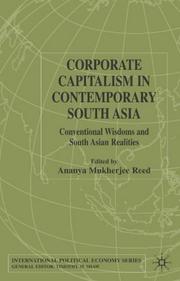 Front cover of Corporate Capitalism in Contemporary South Asia (International Political Economy) by Ananya Mukherjee-Reed