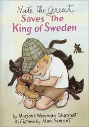Front cover of Nate the Great saves the King of Sweden by Marjorie Weinman Sharmat