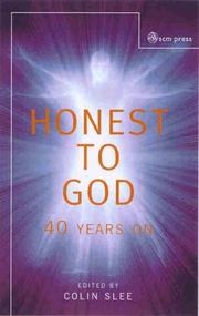 Front cover of Honest To God by Colin Slee