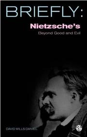 Front cover of Nietzsche's Beyond Good and Evil (Scm Briefly) by David Mills Daniel
