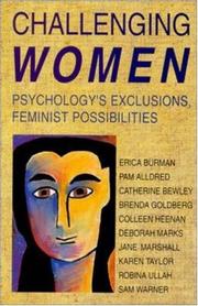 Front cover of Challenging Women by Erica Burman