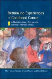 Front cover of Rethinking Experiences of Childhood Cancer by Mary Dixon-Woods