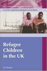 Front cover of Refugee Children in the UK by Jill Rutter