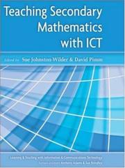 Front cover of Teaching secondary mathematics with ICT by Sue Johnston-Wilder