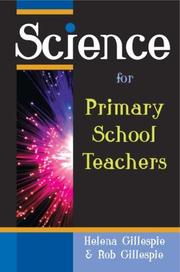 Front cover of Science for primary school teachers by Helena Gillespie