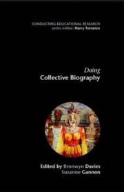 Front cover of DOING COLLECTIVE BIOGRAPHY: INVESTIGATING THE PRODUCTION OF SUBJECTIVITY by BRONWYN DAVIES