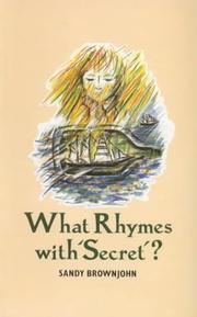 Cover of What rhymes with "secret"? by Sandy Brownjohn