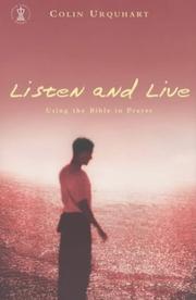 Front cover of Listen and live by Colin Urquhart