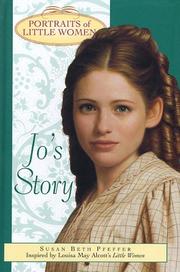 Front cover of Jo's Story (Portraits of Little Women) by Susan Beth Pfeffer
