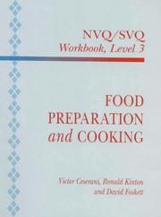Front cover of Food preparation and cooking by Ronald Kinton