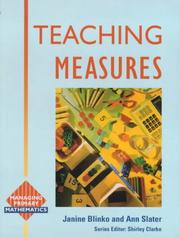 Cover of Teaching Measures by Janine Blinko