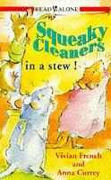 Front cover of Squeaky Cleaners in a stew by Vivian French