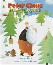 Cover of Peter Claus and the naughty list by David, Lawrence.