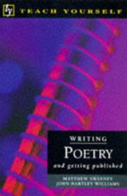 Front cover of Writing poetry by Matthew Sweeney