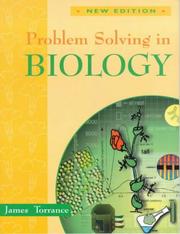 Cover of Problem Solving in Biology by James Torrance