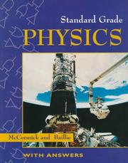 Front cover of Standard Grade Physics by Andrew K. McCormick