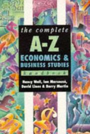 Cover of Complete A-Z Economics and Business Studies Handbook by Nancy Wall