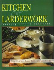 Cover of Kitchen & larderwork by Victor Ceserani
