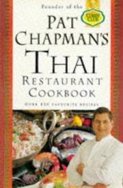 Cover of Pat Chapman's Thai restaurant cookbook by Pat Chapman