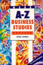 Cover of GCSE A-Z Business Studies Handbook (GCSE A-Z Handbooks) by Arthur Jenkins