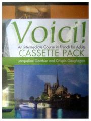 Cover of Voici! (Beginner's Guide) by Jacqueline Gonthier