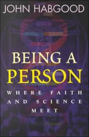 Cover of Being a Person by John Habgood
