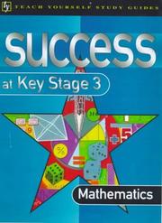 Front cover of Success at Key Stage 3. by Sheila Hunt