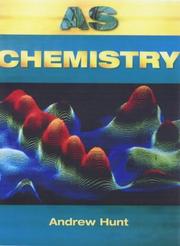 Front cover of As Chemistry (Advanced Chemistry) by Andrew Hunt