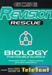 Front cover of Biology for GCSE (Interactive Revision with Teletext) by D.G. Applin