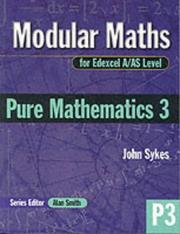 Cover of Pure mathematics 3 by John Sykes