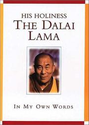 Cover of His Holiness the Dalai Lama by His Holiness Tenzin Gyatso the XIV Dalai Lama