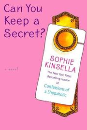 Front cover of Can You Keep A Secret? by Sophie Kinsella
