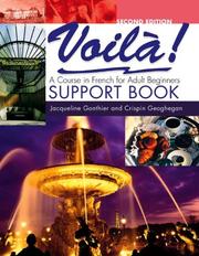 Cover of Voilà! by Jacqueline Gonthier