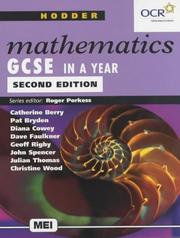 Front cover of Hodder Mathematics Gcse in a Year (Hodder GCSE Mathematics) by Dave Faulkner